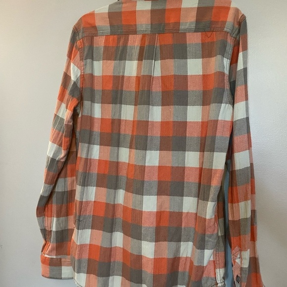 VANS OFF THE WALL Casual Button Up Plaid Shirt Size Medium - Picture 6 of 11